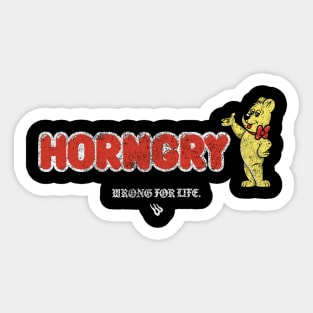 HORNGRY Sticker